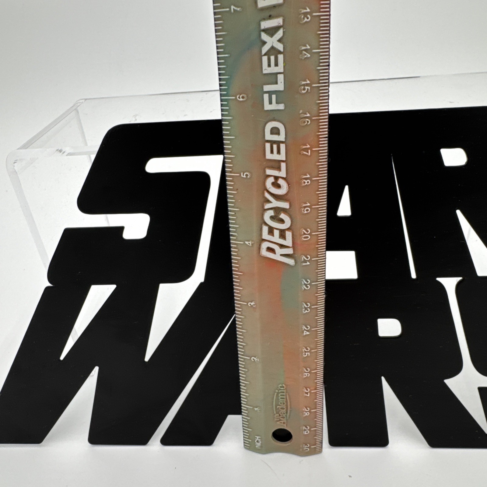 STAR WARS Black Metal Wall Sign