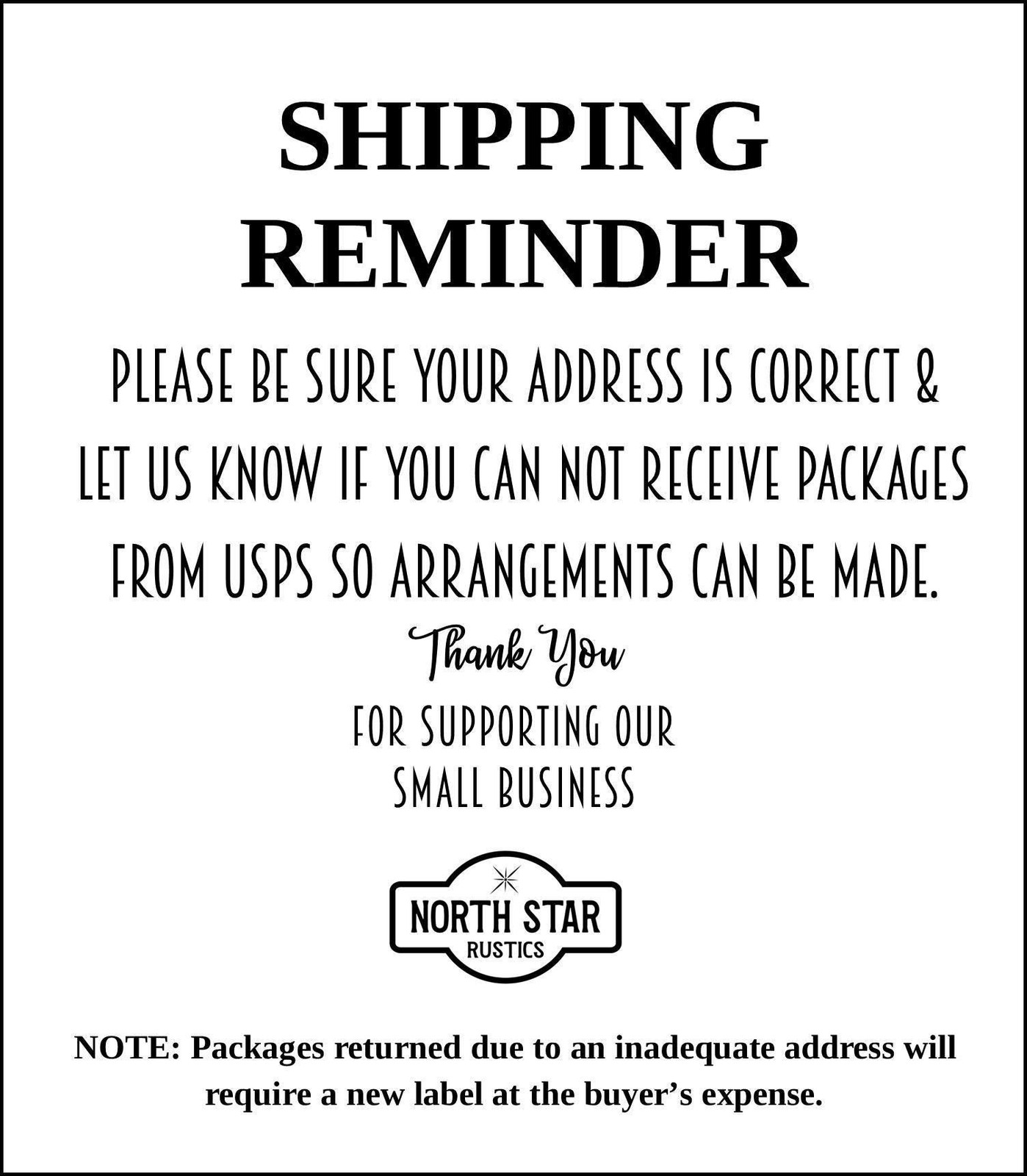 Please Leave Packages At Garage Door Sign | Delivery Driver Sign | Metal Sign