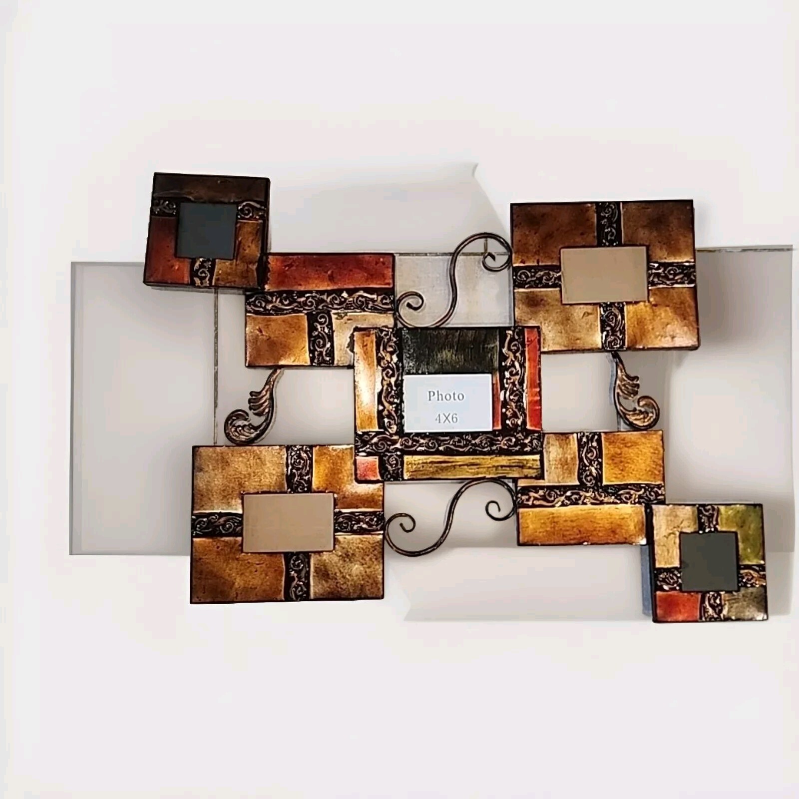 Kirklands Squares Design 5 Photographs For Wall Art Home Decor
