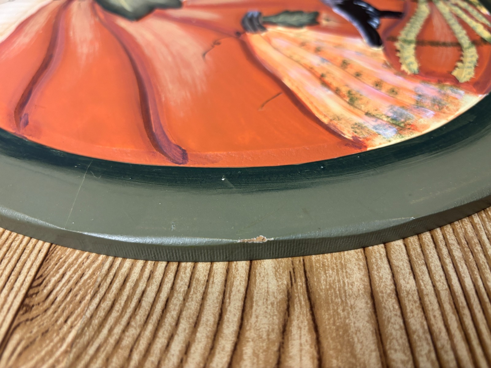 Hand Painted Wooden “Harvest” Sign