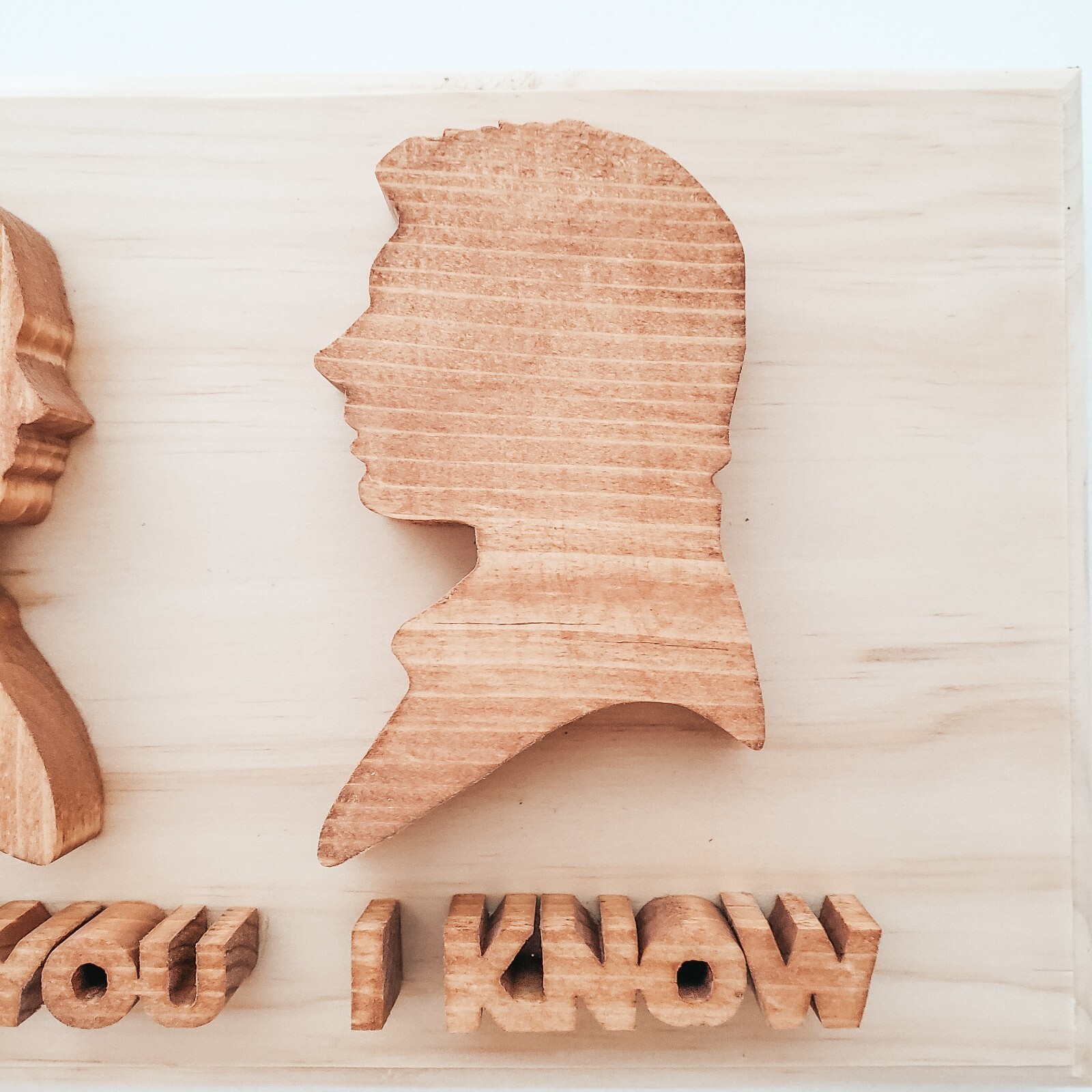 Star Wars Wall Decor – I Love You, I Know – Wood Art – The Empire Strikes Back