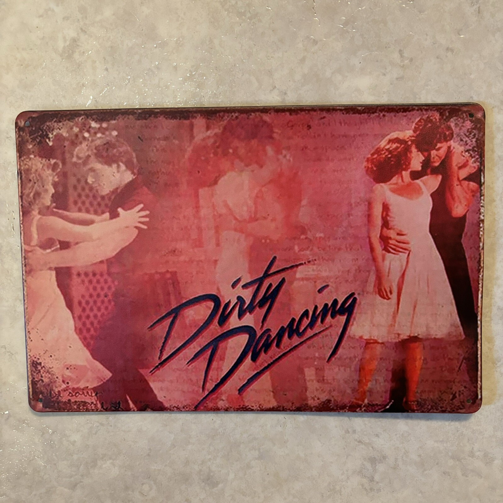 Dirty Dancing ✅ Classic 80’s Movie – Metal Poster Sign 8X12 Inch Retro Wall Art