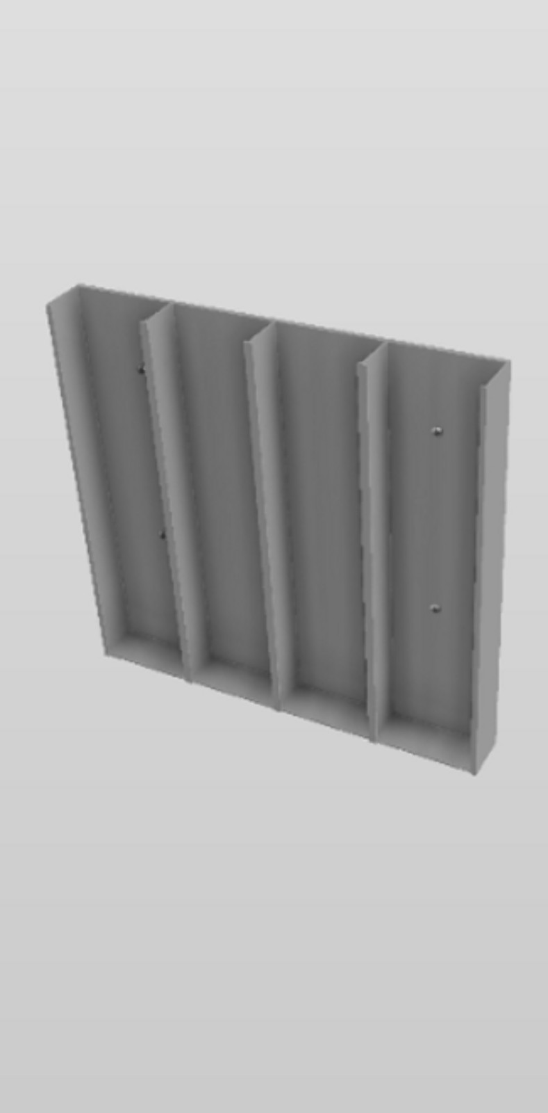 1:64 Nascar Diecast 36 unit 3D Printed Rack – Wall Mountable
