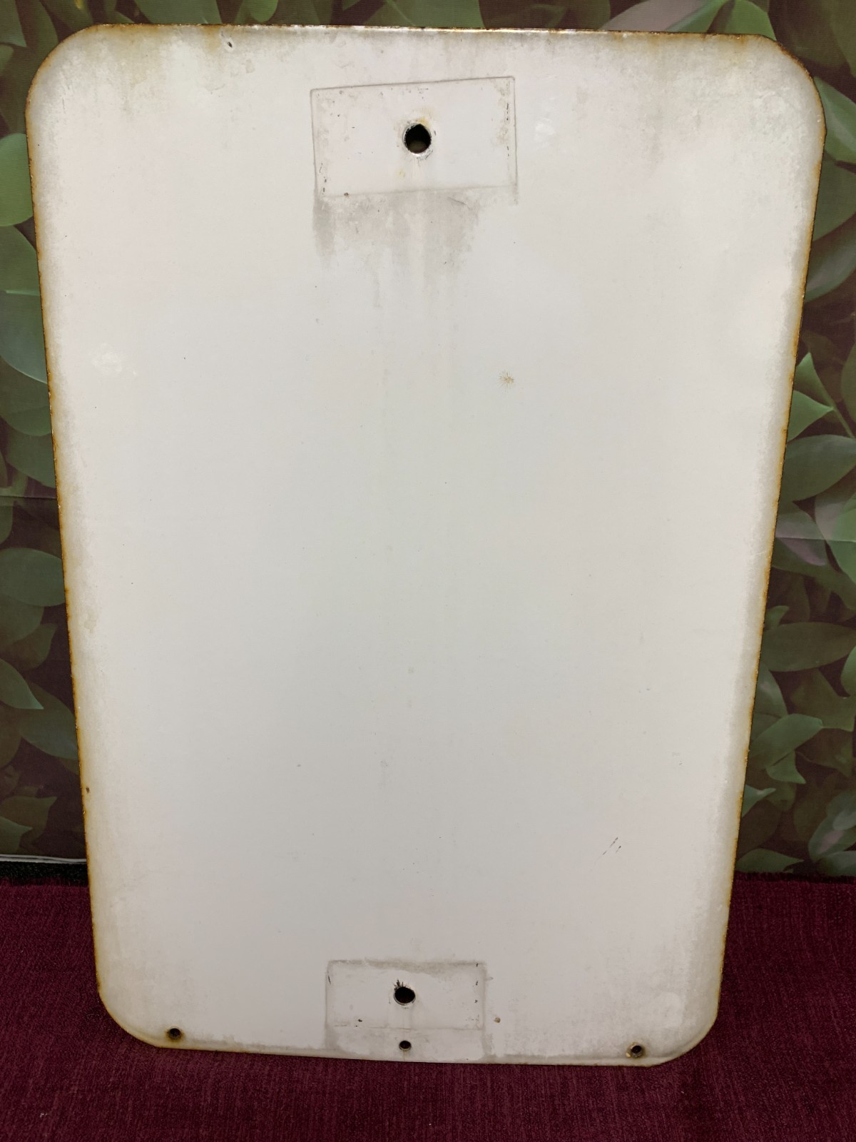 Authentic Old PARKING PERMITTED 2 AM TO 5 AM THIS SIDE Metal Street Sign 8 x1 2″