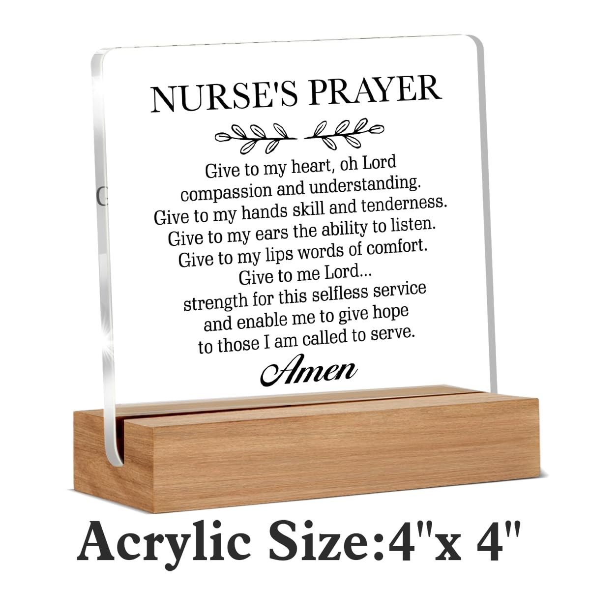 Nurse Gifts, Nursing Graduation Gifts for 4 inches x 4 inches, Prayer