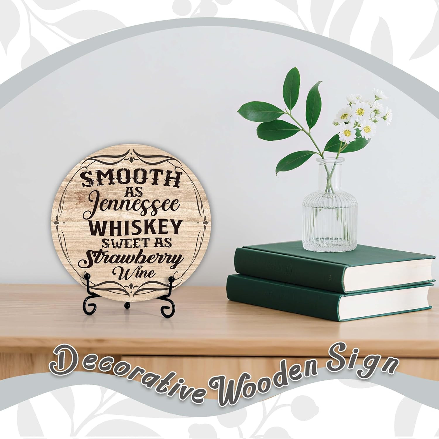 Country Home Decor, Home Bar Decor Accessories, Smooth as Tennessee Whiskey Swee