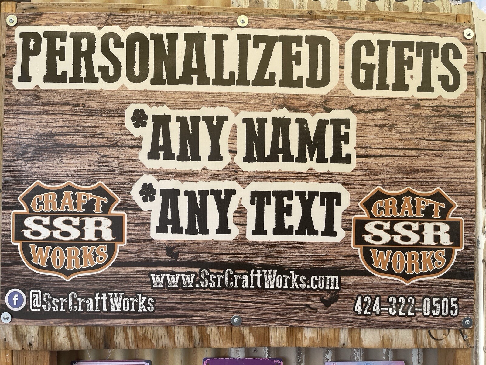 Custom Wood Sign Personalized – Select Size