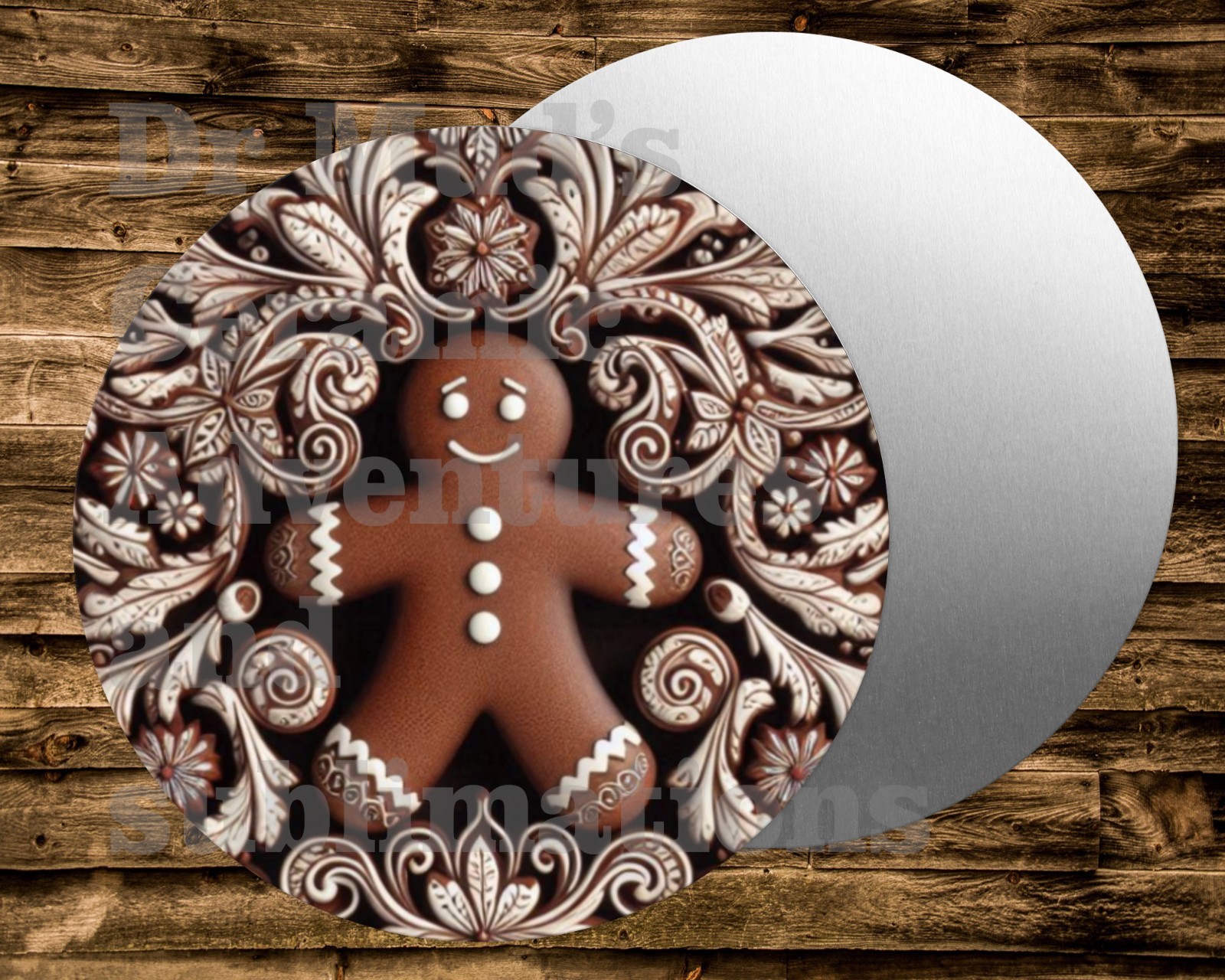 plain gingerbread dude Wreaths Crafts miniatures Projects